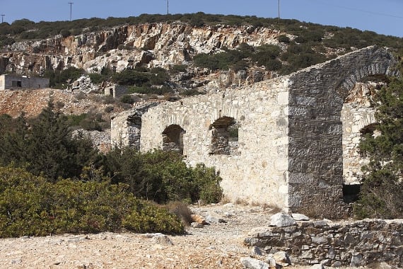 Ancient Marble Quarries in Marathi