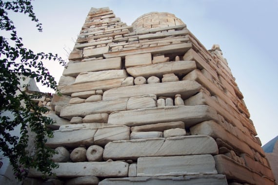 The Frankish Castle in Parikia